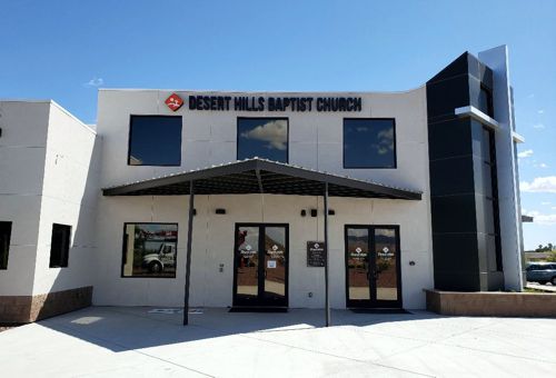 A Desert Hills Baptist Church building