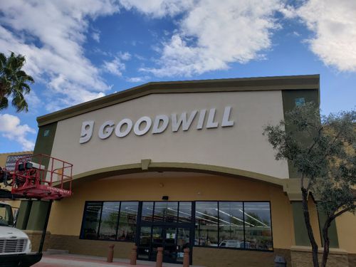 A beautiful outlet of the Goodwill