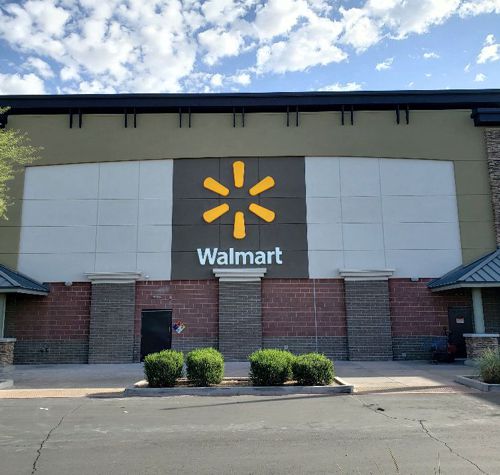 Walmart National Retail Sign by Bootz and Duke Sign Company